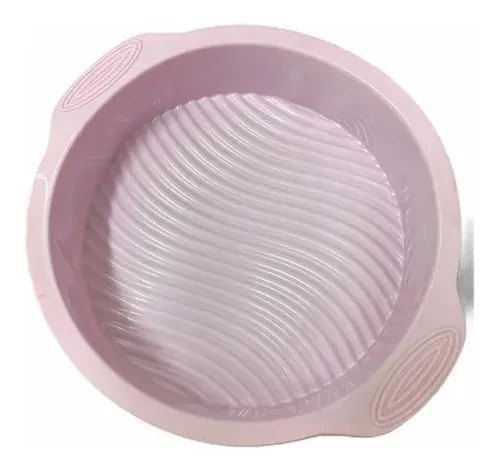 RECIPIENTE DE SILICONA REDONDO 23X6,3CM