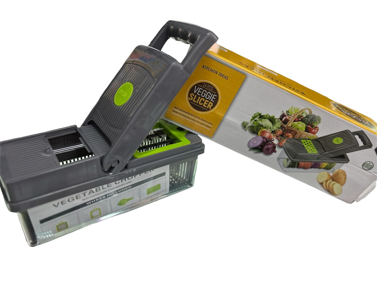 PICADOR DE FRUTAS Y VERDURAS 16 piezas