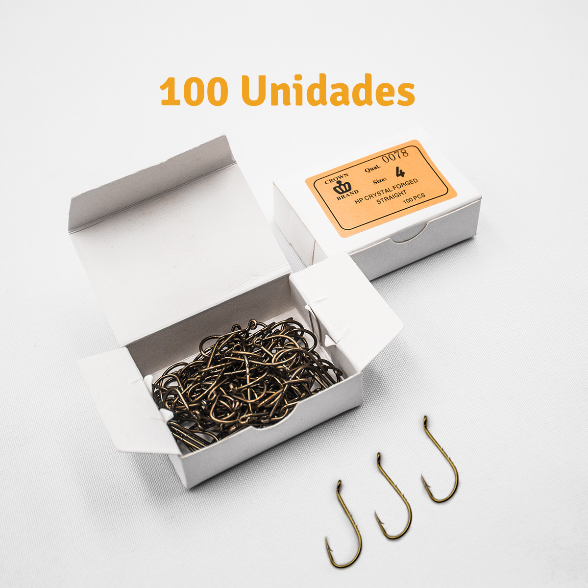 Anzuelo Pesca Nro4 X100 Unidades DG8566 - Imagen 3