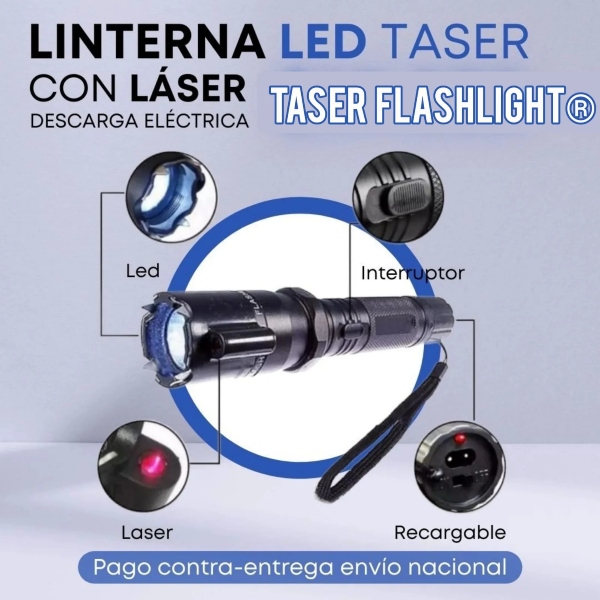 Taser 288 Linterna Recargable Laser