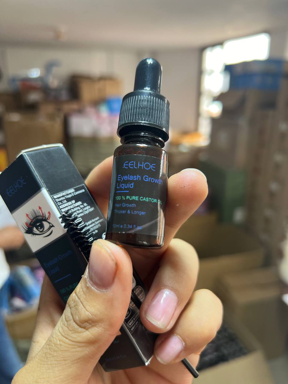 Suero Pestañas Tratamiendo De Ricino