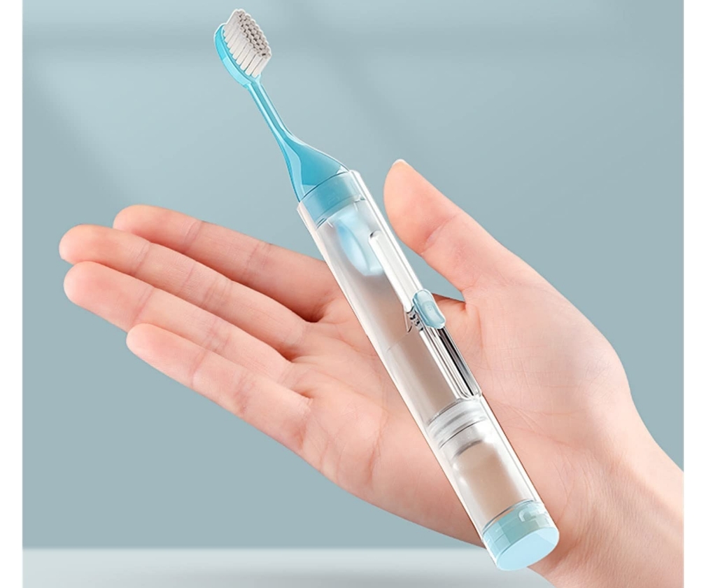 Cepillo Dental Dispensador De Crema - Imagen 2