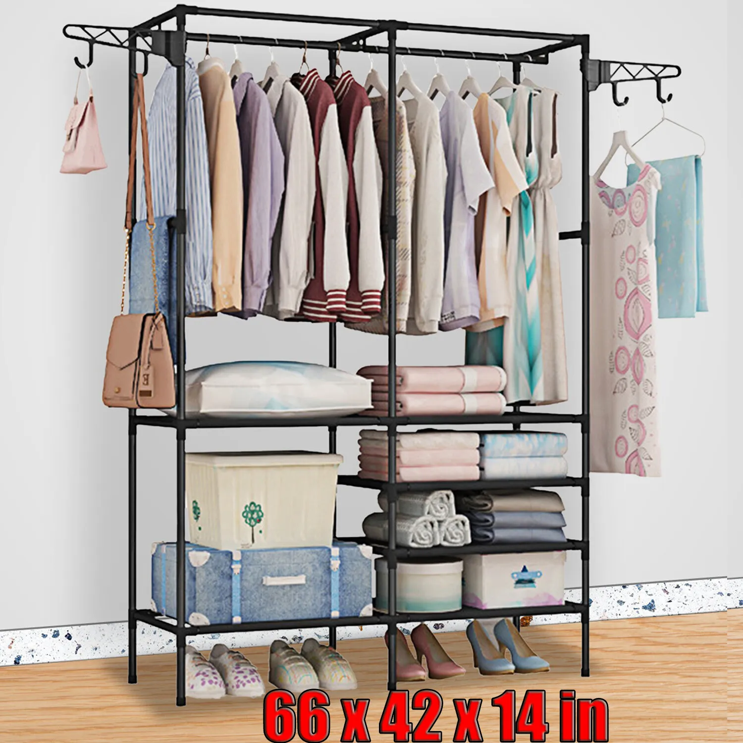 Closet Organizador Perchero Multifuncion