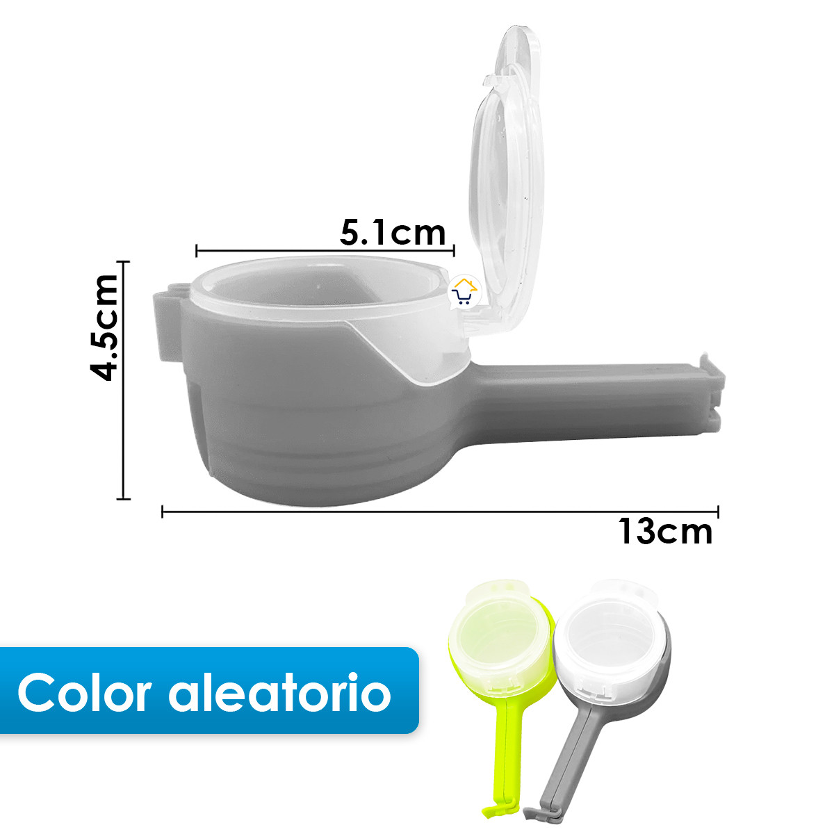 Clip De Sellado Para Bolsas X2 KIT40