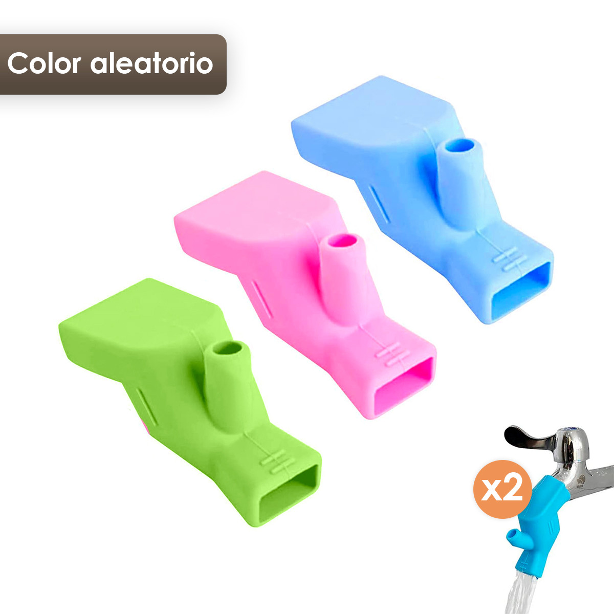 Extensor De Grifo X2 Silicona Fil1