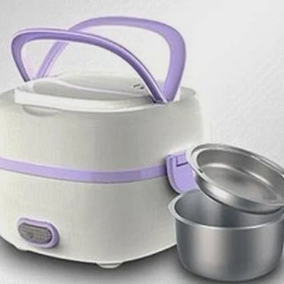 Lonchera metálica porta calentadora elé