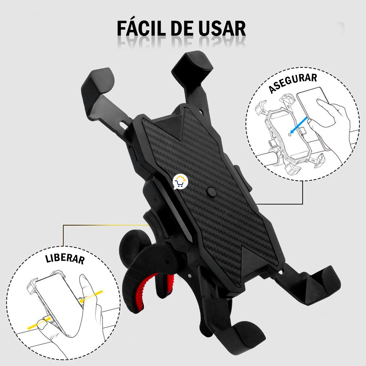 Soporte Universal Bicicleta Moto Para Ce - Imagen 4