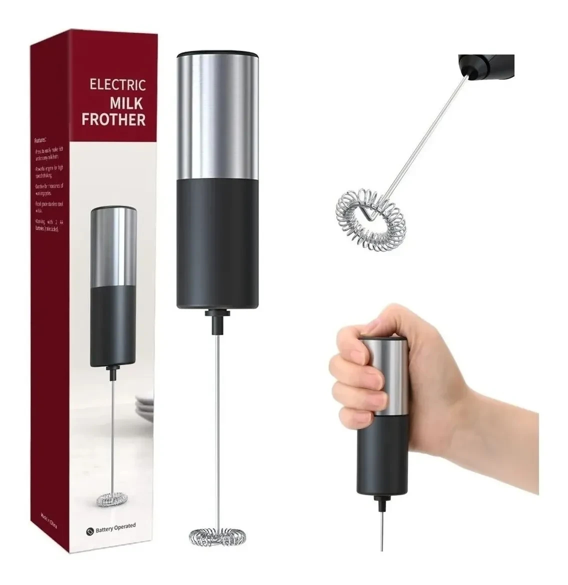 Batidor Eléctrico Portatil Mezclador Eco