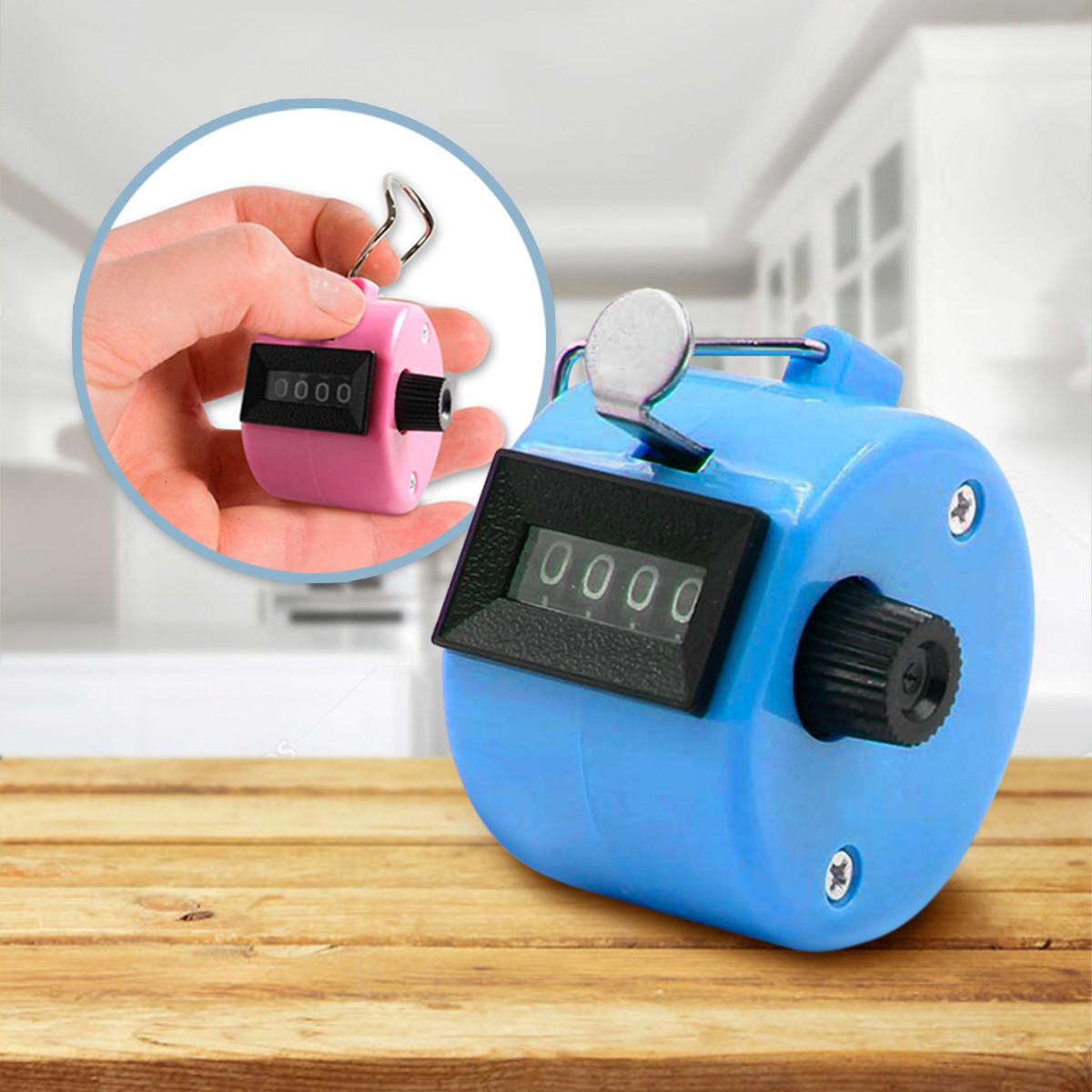 Contador Manual 4 Dígitos Clicker KD8025