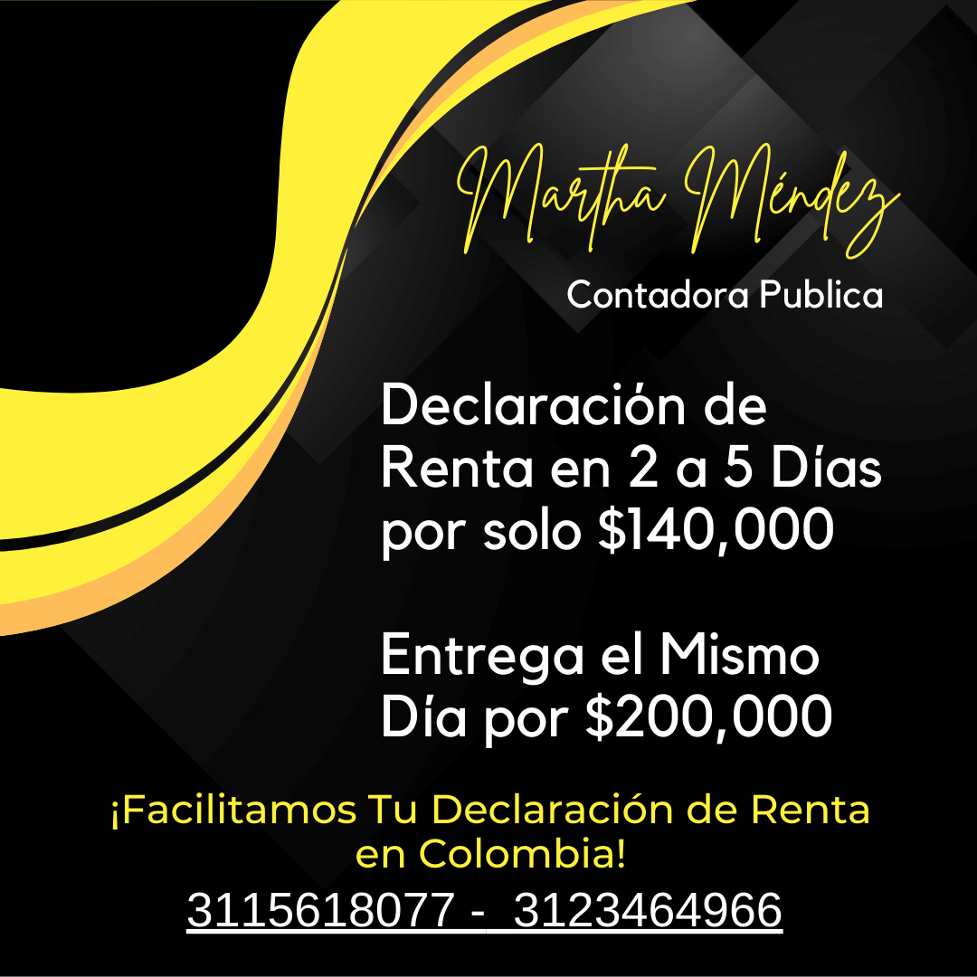 Declaración de renta Año 2024