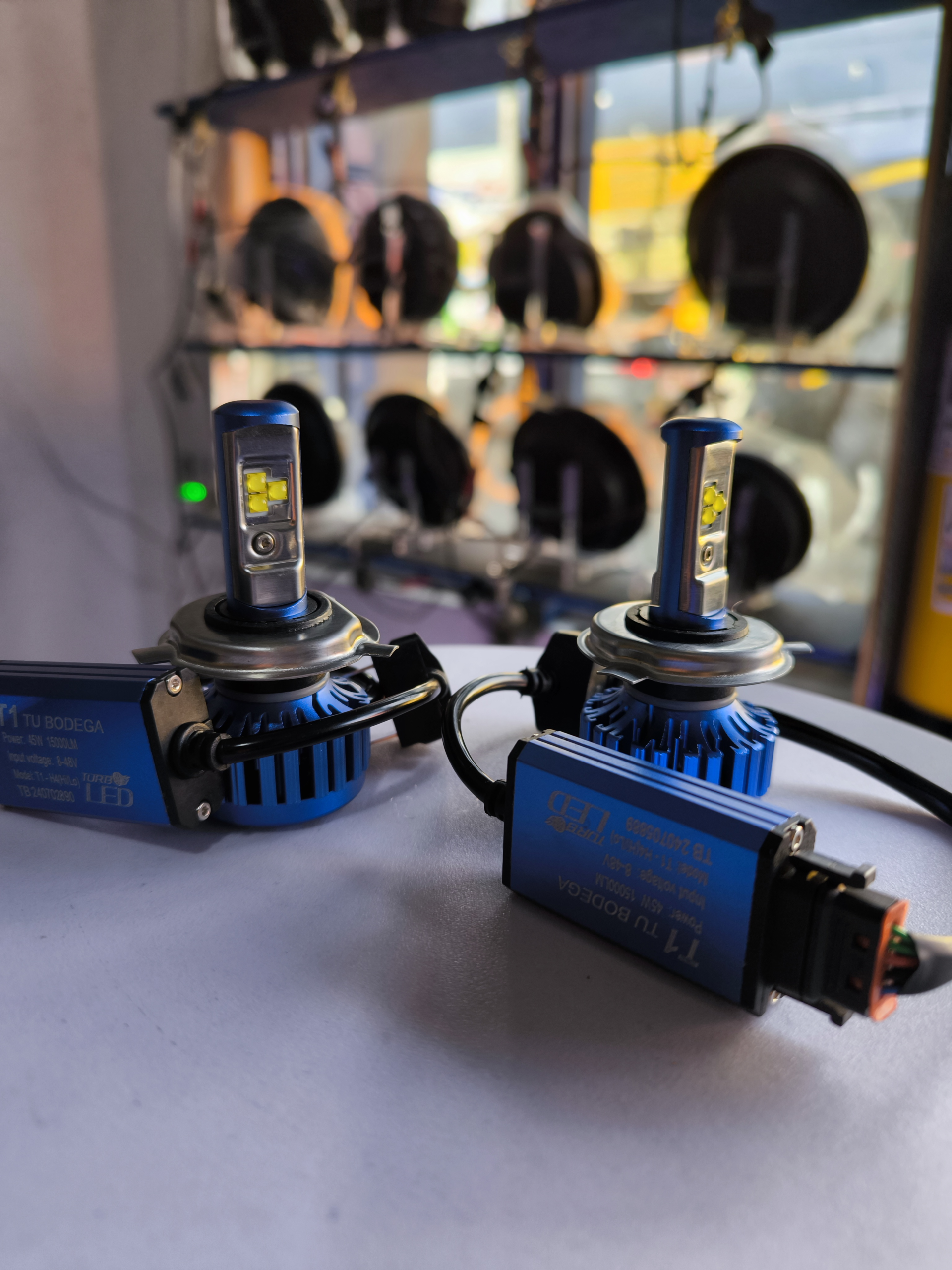 Bombillo Turbo led h4 15.000 Lm (T1-h4)