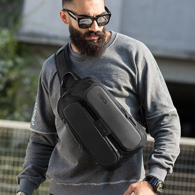 Mochila Luxury Hombre Usb Impermeable