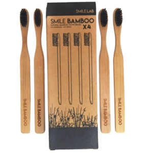 Set x4 Cepillos de Bambo