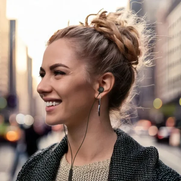 Audifono MAXELL alámbrico In Ear USB-C Negro - Imagen 6