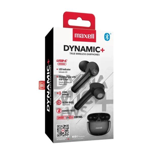 Audifono MAXELL Inalambricos Bluetooth In Ear TWS Dynamic Negro - Imagen 5