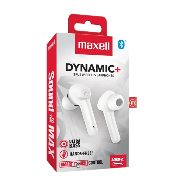Audifono MAXELL Inalambricos Bluetooth In Ear TWS Dynamic Blanco - Imagen 4