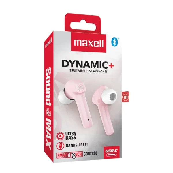 Audifono MAXELL Inalambricos Bluetooth In Ear TWS Dynamic Rosado - Imagen 4