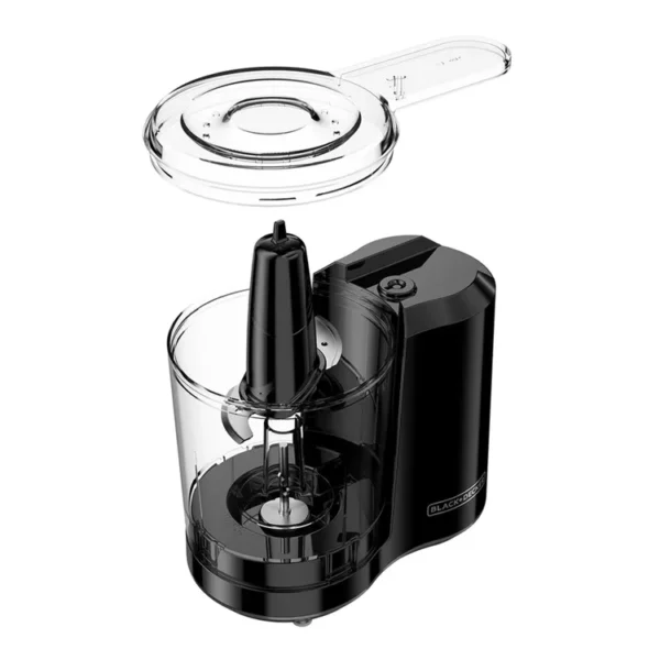 Procesador de Alimentos  BLACK+DECKER One Touch HC3000B Picatodo Negro - Imagen 4