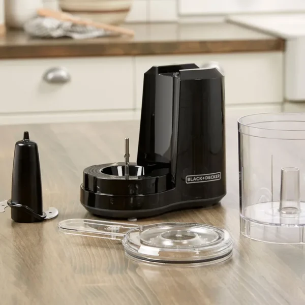 Procesador de Alimentos  BLACK+DECKER One Touch HC3000B Picatodo Negro - Imagen 6