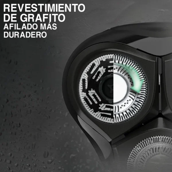 Afeitadora rotativa REMINGTON R4001 Grafito Negro - Imagen 2