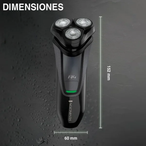 Afeitadora rotativa REMINGTON R4001 Grafito Negro - Imagen 6