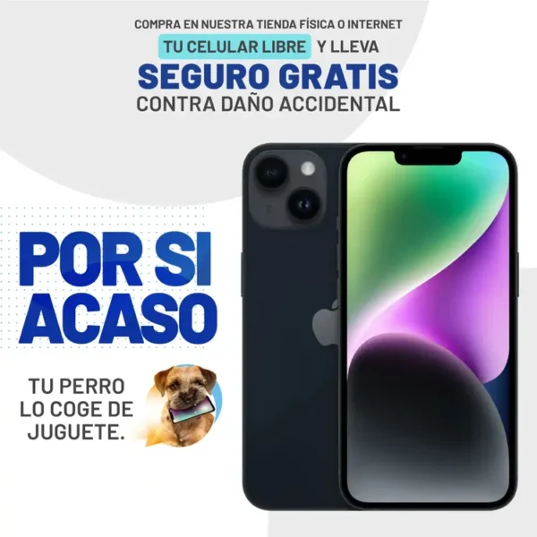 iPhone 14 128 GB Azul Medianoche - Imagen 2