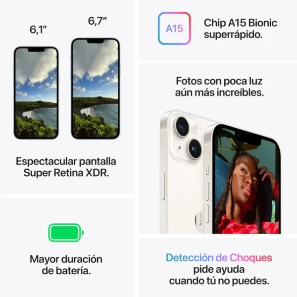 iPhone 14 128 GB Azul Medianoche - Imagen 4