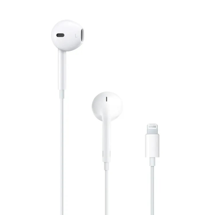 Audífonos APPLE EarPods con Conector Lightning Blanco