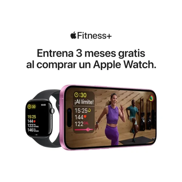 Apple Watch SE GPS de 40 mm Caja de Aluminio en Azul Medianoche, Correa Loop Deportiva Tinta Talla S|M|L - Imagen 8