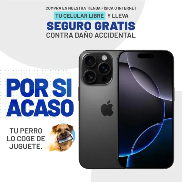 iPhone 16 Pro 1TB Titanio Negro - Imagen 2