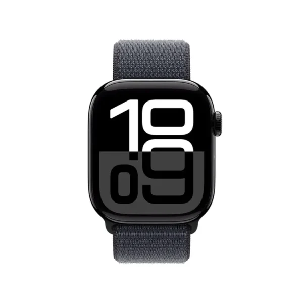 Apple Watch Series 10 GPS de 42 mm Caja de Aluminio en Negro Azabache, Correa Loop Deportiva Tinta Talla S|M|L - Imagen 2