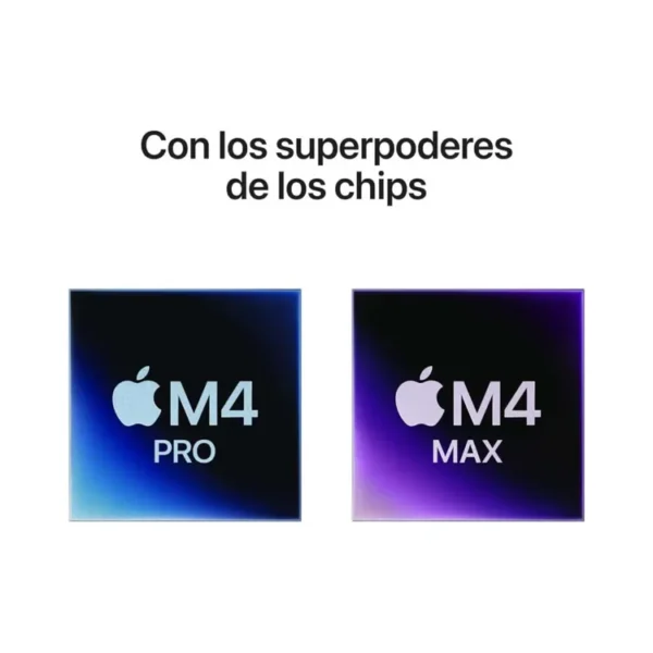 Macbook Pro 16" Pulgadas Chip M4 Pro CPU 14 núcleos GPU 20 núcleos - RAM 24GB - SSD 512GB - Plata - Imagen 3