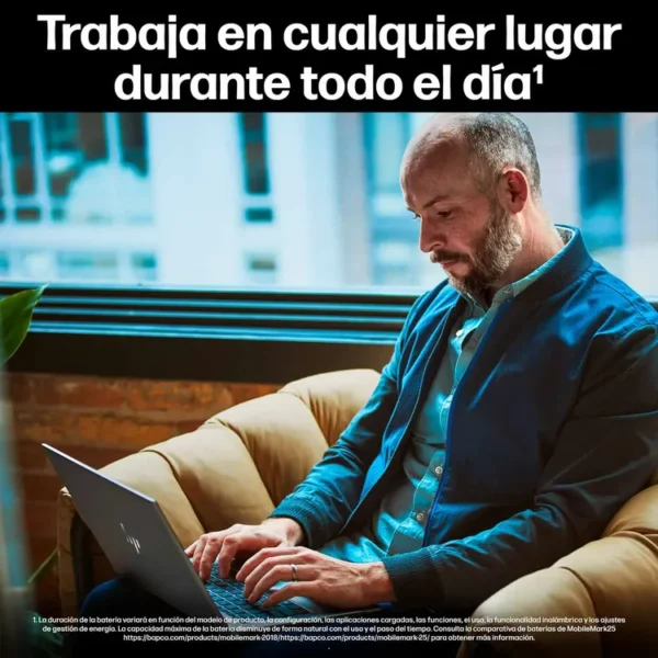 Computador Portátil HP Zbook 14" Pulgadas FireFly G11 - Intel Core Ultra 7 - RAM 32GB - Disco SSD 1 TB  - Plateado - Imagen 7