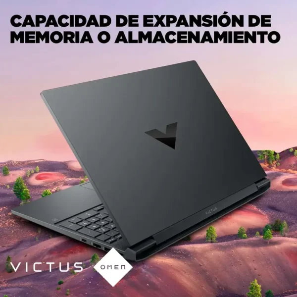 Computador Portátil Gamer HP Victus 15.6" Pulgadas Fb2002la AMD Ryzen 5 - RAM 8GB - Disco SSD 512GB - Gris Oscuro - Imagen 5