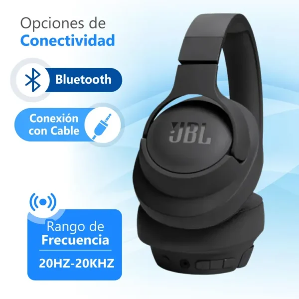 Aud JBL Bluet OvEa T720BT Ng - Imagen 4