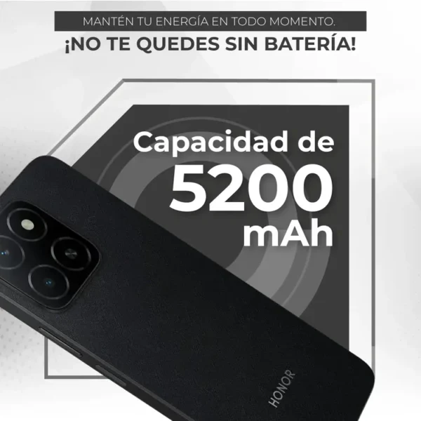 Celular HONOR X5b Plus 256GB Negro - Imagen 5