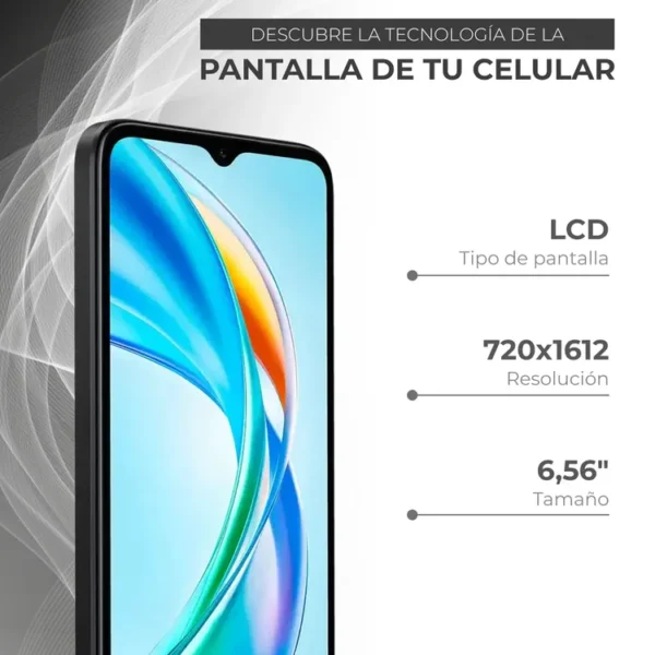 Celular HONOR X5b Plus 256GB Negro - Imagen 7