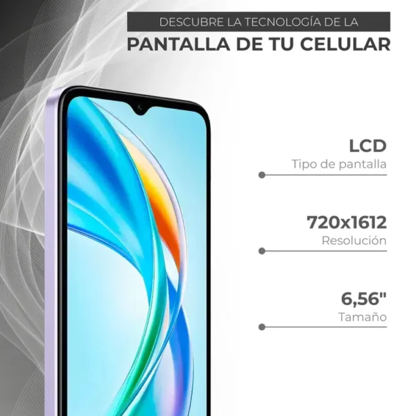 Celular HONOR X5b Plus 256GB Purpura - Imagen 7