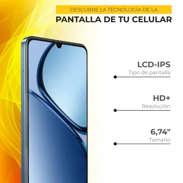 Celular REALME C63 256GB 4G Azul - Imagen 7