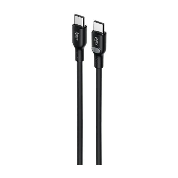 Cable KALLEY USB-C a USB-C de 2.0 Metros Negro - Imagen 3