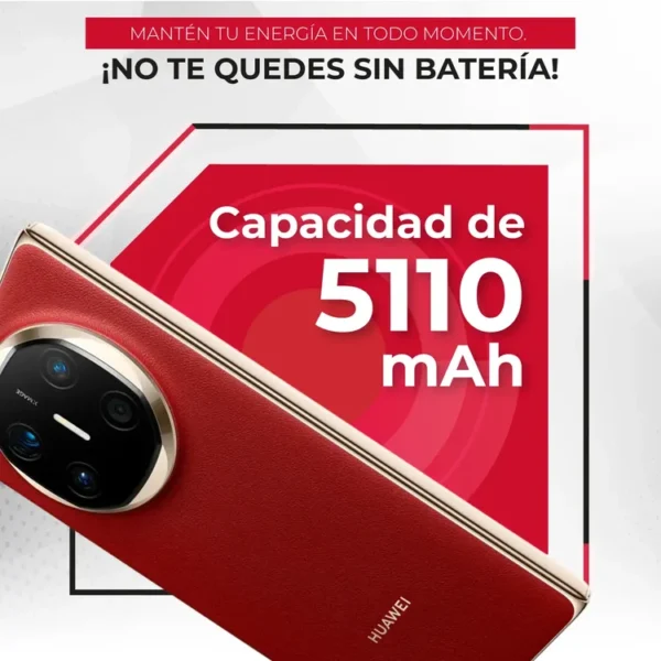 Celular HUAWEI Mate X6 512GB Rojo + Reloj - Imagen 5