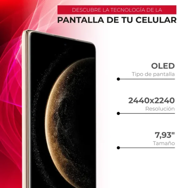 Celular HUAWEI Mate X6 512GB Rojo + Reloj - Imagen 7