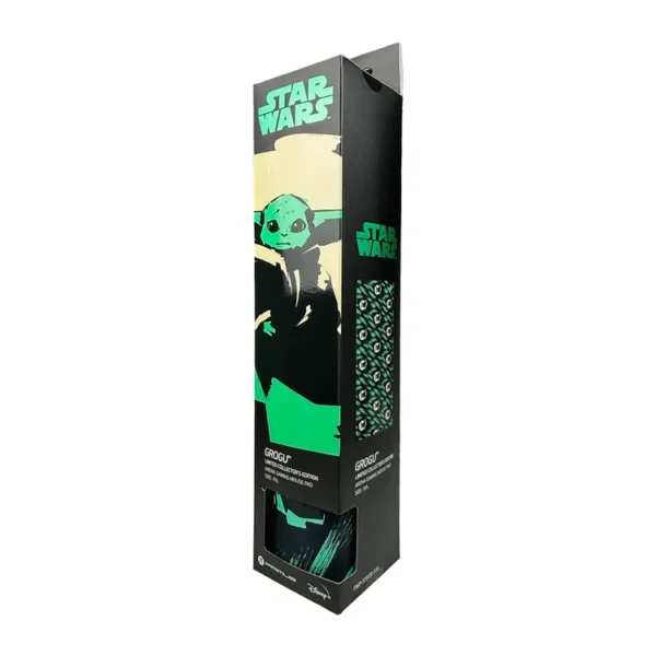 Pad Mouse XTECH Tamaño XXL Star Wars Grogu Negro|Verde - Imagen 10