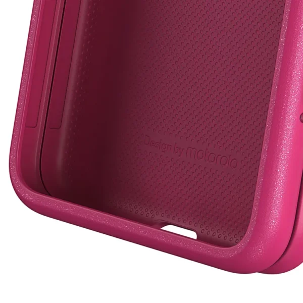 Case MOTOROLA Razr 50 Ultra Rosa Fragola - Imagen 4