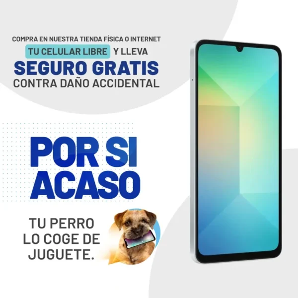 Celular SAMSUNG Galaxy A06 128GB Azul - Imagen 2