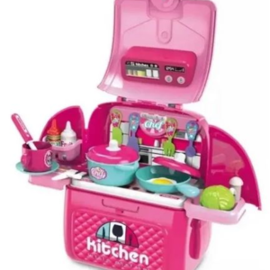 Cocina portátil tipo morral con accesori