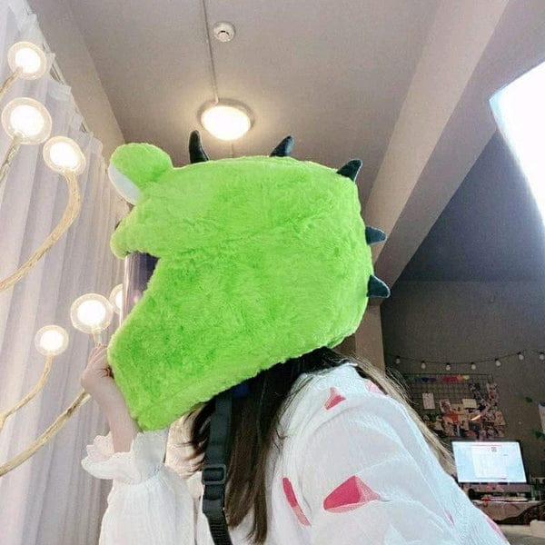 Funda Para Casco De Elmo Dinosaurio