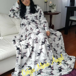 COBIJAS CON MANGAS