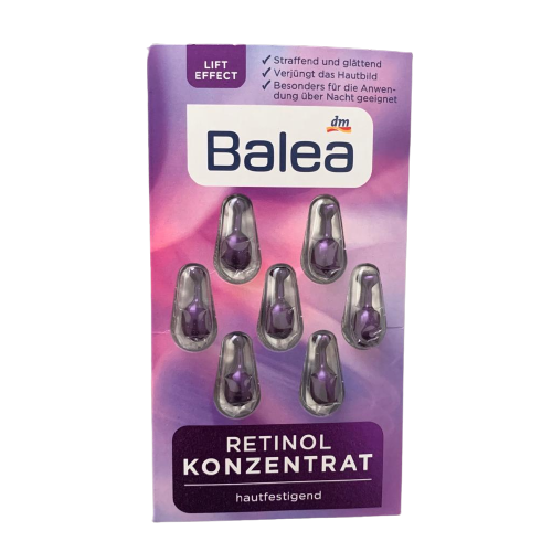 Retinol Concentrado en Capsulas blandas.