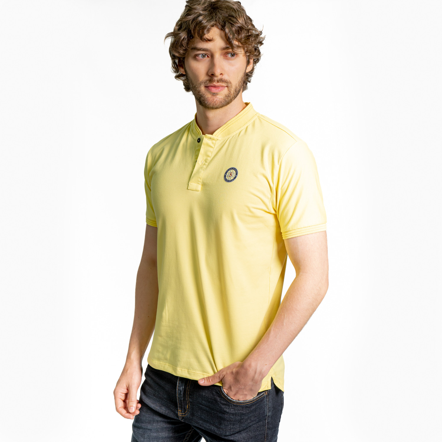 CAMISETA TIPO POLO KH8006